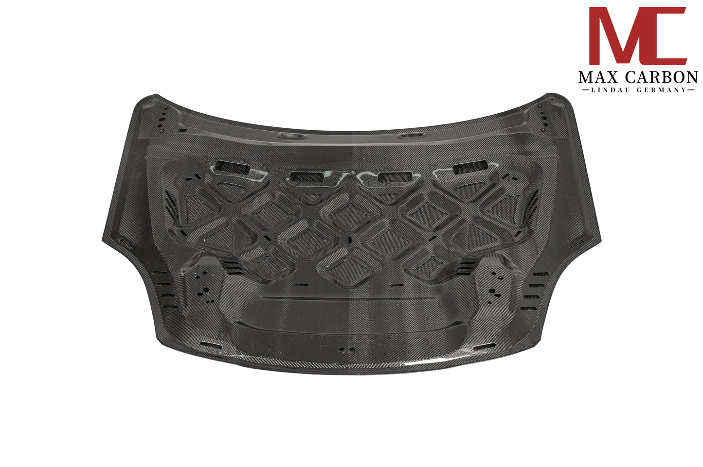 MAX CARBON DRY Carbon bonnet hood suitable for Porsche Cayenne S GTS 9YA .1