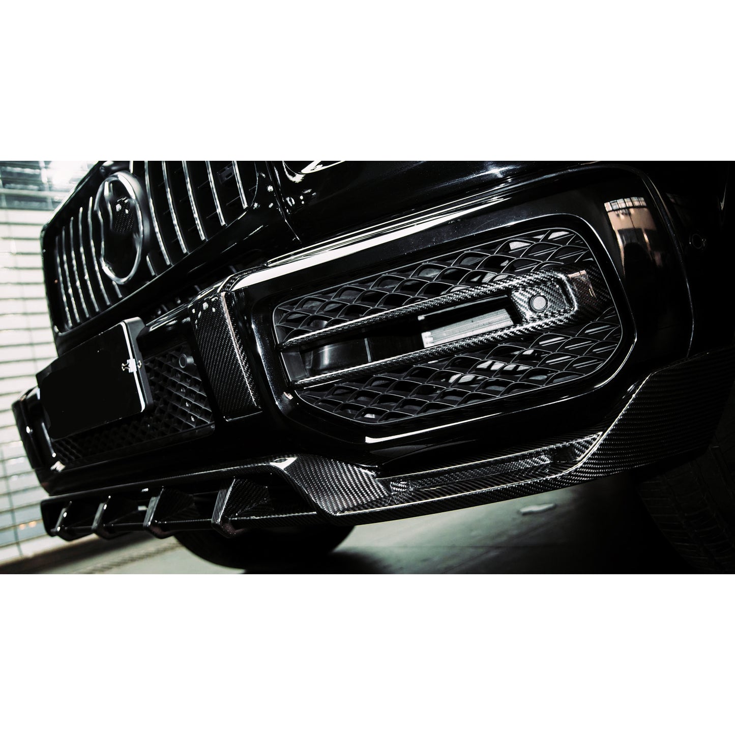 MC MAX CARBON Performance fog light covers for Mercedes-Benz G Class AMG G63 G55 G500 since 2019