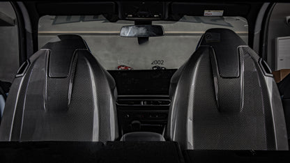 MAX CARBON Performance Seat Cover Set for BMW M2 G87 M4 G82 G83