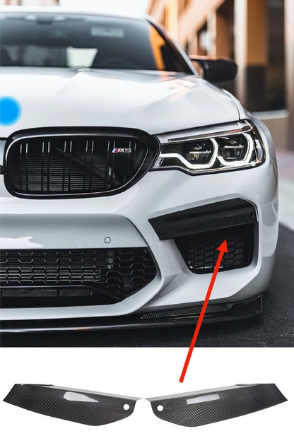 MAX CARBON Performance Front Small Top Panel Spoiler for BMW M5 F90 before LCI