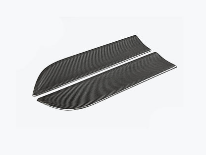 MAX CARBON Dry Carbon Door Trims Side Skirts Replacement for Porsche Macan 95B S GTS Turbo GT OEM Design 