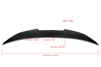MC Dry Carbon Prepreg Rear Spoiler Rear Lip Spoiler for BMW E90 incl. M3