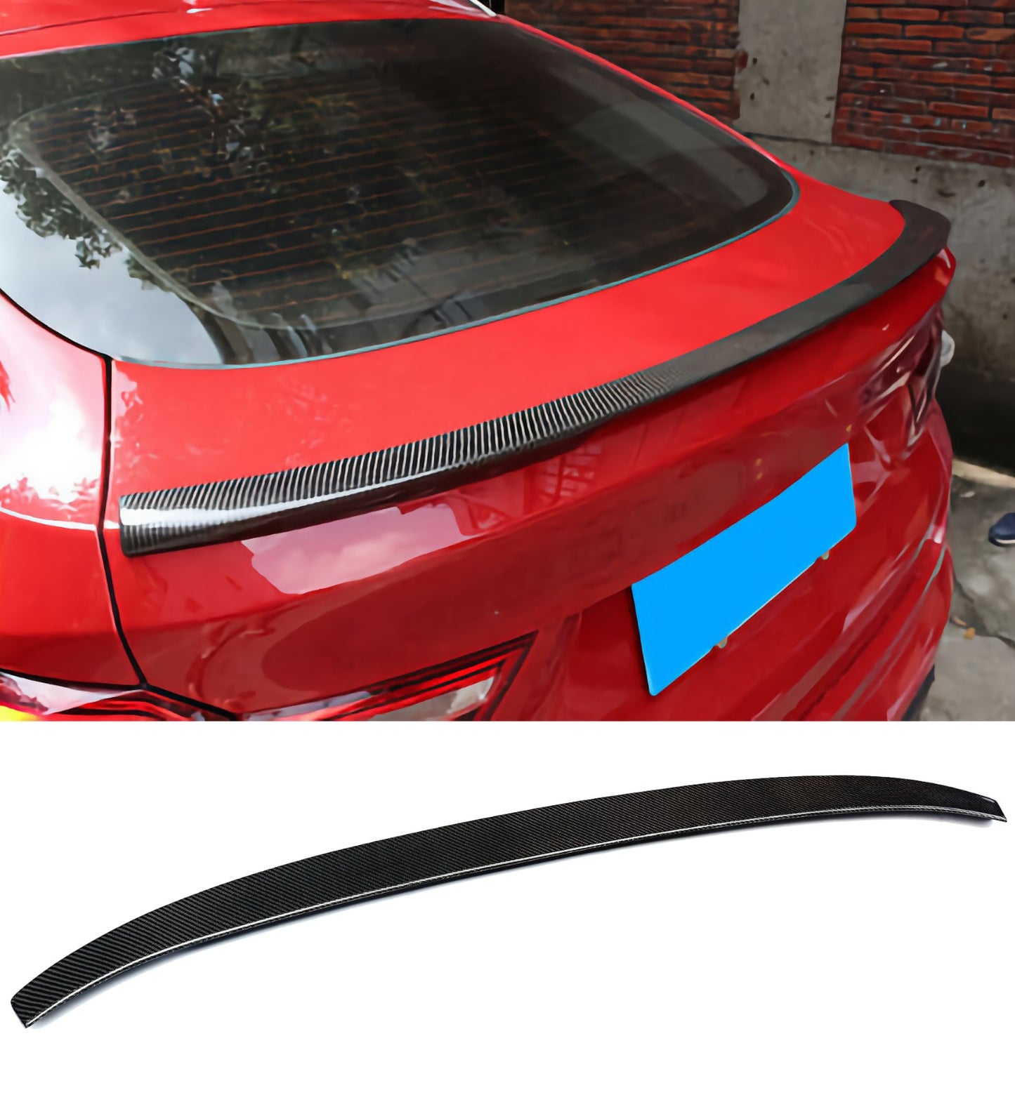 MAX CARBON Performance rear spoiler lip for BMW F26 X4 all models
