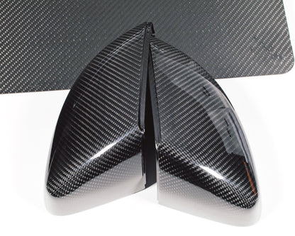 MC MAX CARBON Performance mirror caps replacement mirror cover for AUDI A3 S3 RS3 8V