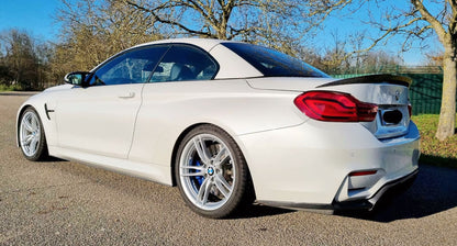 MC MAX CARBON Dry Carbon Prepreg Rear Spoiler Lip Spoiler suitable for BMW 4 Series F33 Cabriolet M4 F83 Cabriolet