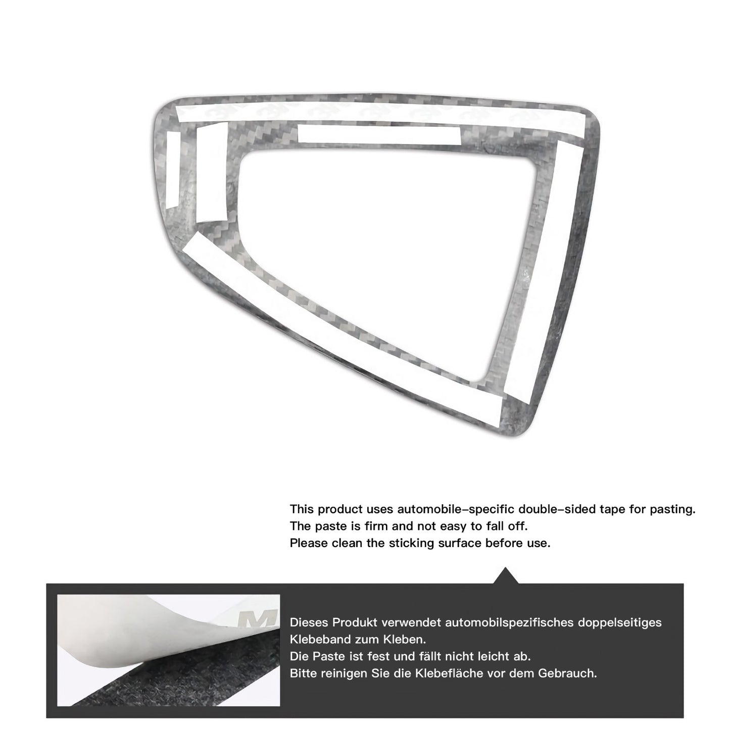 MAX CARBON Performance Gear Knob Center Console Trim Center for BMW 1 Series 2 Series 3 Series 4 Series X1