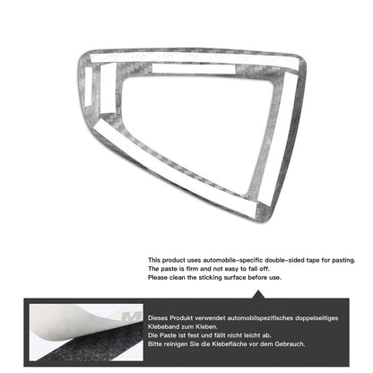 MAX CARBON Performance Gear Knob Center Console Trim Center for BMW 1 Series 2 Series 3 Series 4 Series X1