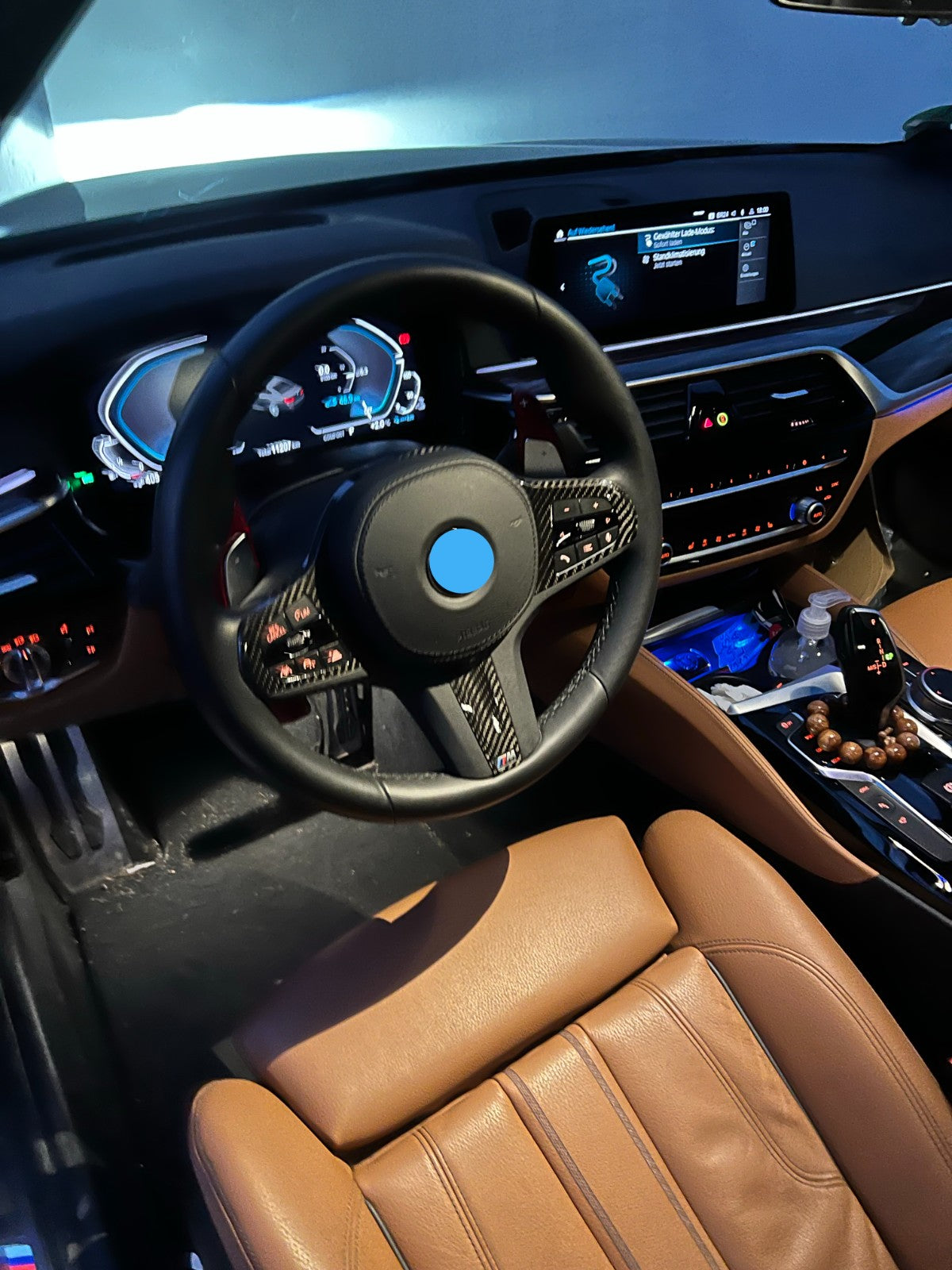 MAX CARBON Performance Steering Wheel Cover Cover for BMW F40 F44 F39 G20 G21 G22 G23 G30 G31 G32 7 Series G11 G12 8 Series G14 G15 G16 G01 G02 G05 G06 G07