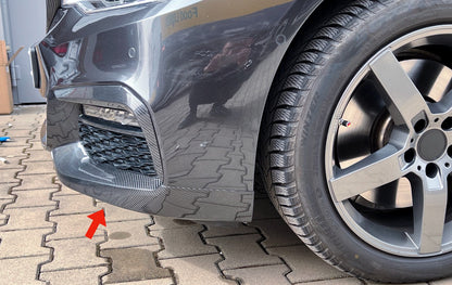 MAX CARBON Performance Front Flaps Cover air duct front lip for BMW G30 G31 with M package before LCI