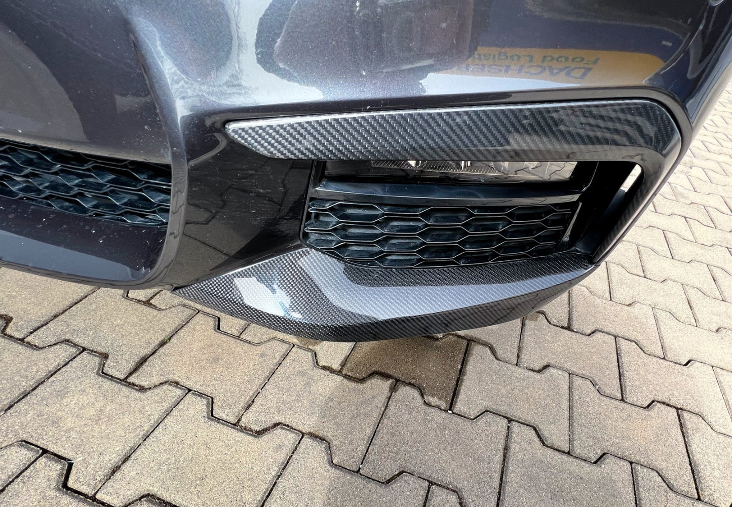 MAX CARBON Performance Front Flaps Cover air duct front lip for BMW G30 G31 with M package before LCI