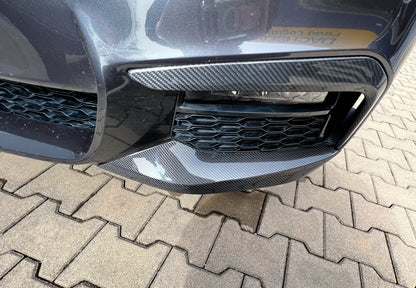 MAX CARBON Performance Front Flaps Cover air duct front lip for BMW G30 G31 with M package before LCI