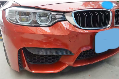 MC Dry Carbon Prepreg Performance Set Front Upper Spoiler Attachment for BMW M3 F80 M4 F82 F83 