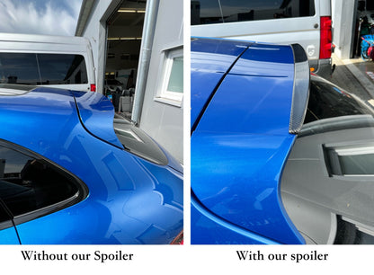 MAX CARBON Dry Carbon Rear Lip Spoiler for Porsche Macan 95B.1 95B.2 S Turbo GTS 3 Year Warranty 