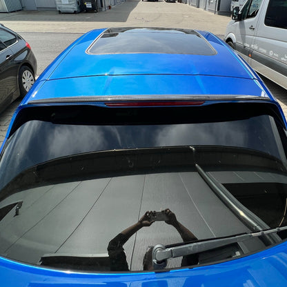 MAX CARBON Dry Carbon Rear Lip Spoiler for Porsche Macan 95B.1 95B.2 S Turbo GTS 3 Year Warranty 