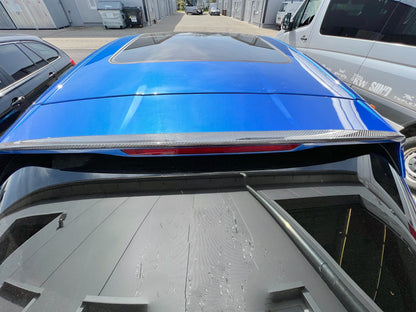 MAX CARBON Dry Carbon Rear Lip Spoiler for Porsche Macan 95B.1 95B.2 S Turbo GTS 3 Year Warranty 