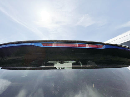 MAX CARBON Dry Carbon Rear Lip Spoiler for Porsche Macan 95B.1 95B.2 S Turbo GTS 3 Year Warranty 