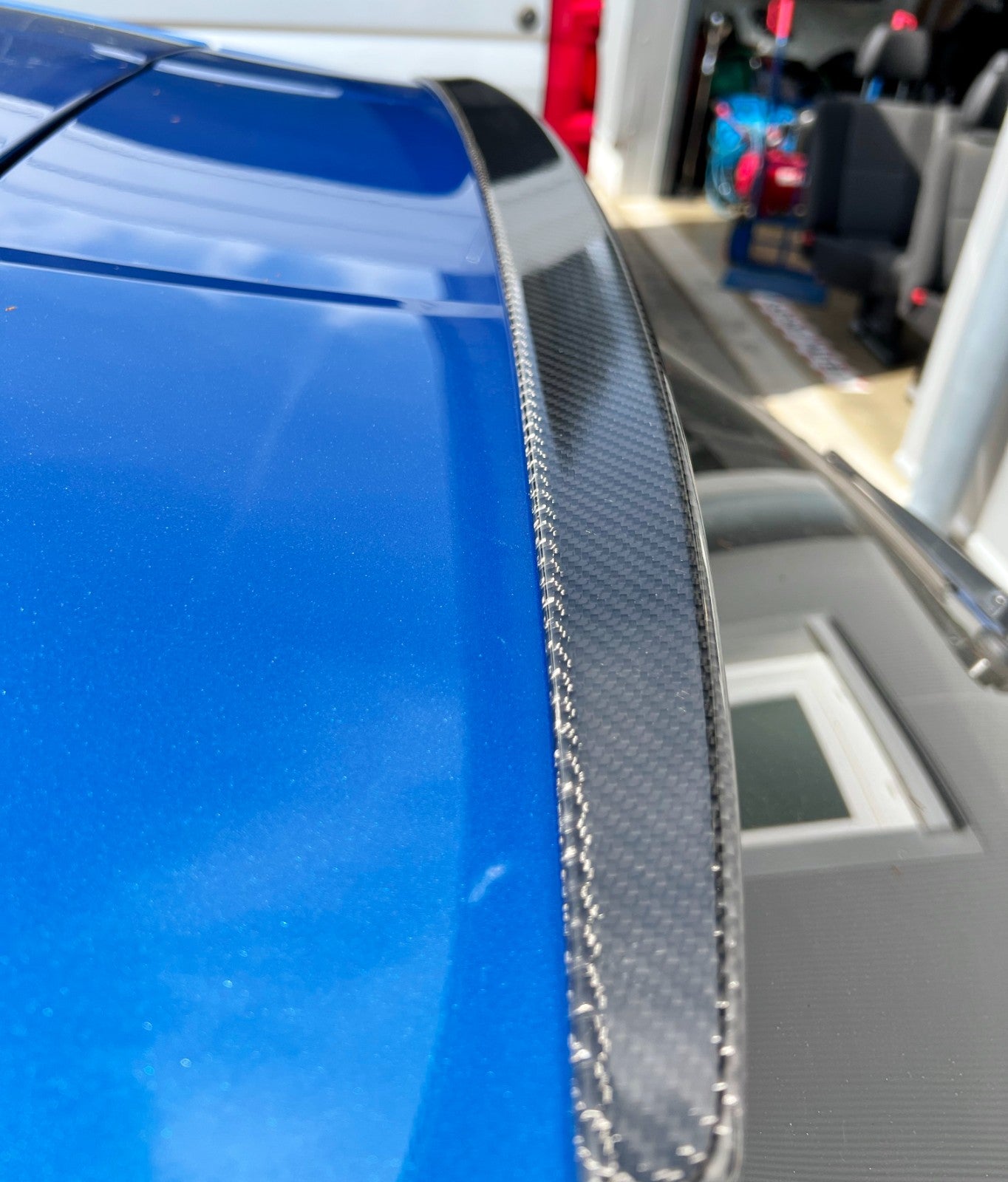 MAX CARBON Dry Carbon Rear Lip Spoiler for Porsche Macan 95B.1 95B.2 S Turbo GTS 3 Year Warranty 