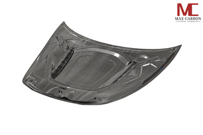 MAX CARBON DRY Carbon Hood Sport Look suitable for Porsche Panamera 971 