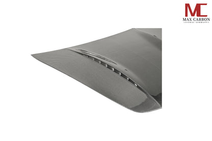 MAX CARBON DRY Carbon Hood Sport Look suitable for Porsche Panamera 971 