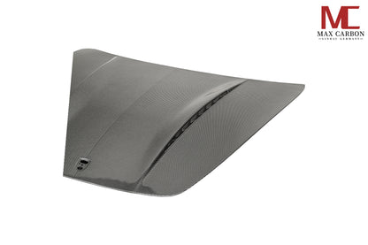 MAX CARBON DRY Carbon Hood Sport Look suitable for Porsche Panamera 971 
