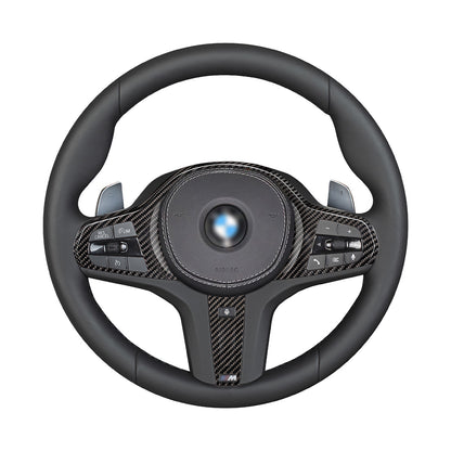 MAX CARBON Performance Steering Wheel Cover Cover for BMW F40 F44 F39 G20 G21 G22 G23 G30 G31 G32 7 Series G11 G12 8 Series G14 G15 G16 G01 G02 G05 G06 G07