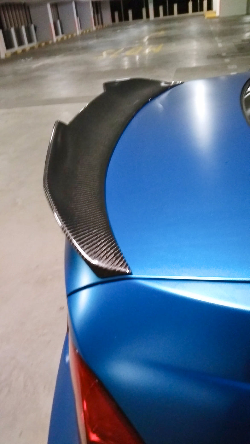 MC Dry Carbon Prepreg Rear Spoiler Rear Lip Spoiler for BMW E90 incl. M3