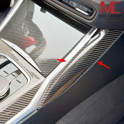 MAX CARBON Performance side center console covers for BMW G20 G21 G22 G23 G26 G42 G80 G81 G82 G83 G87 