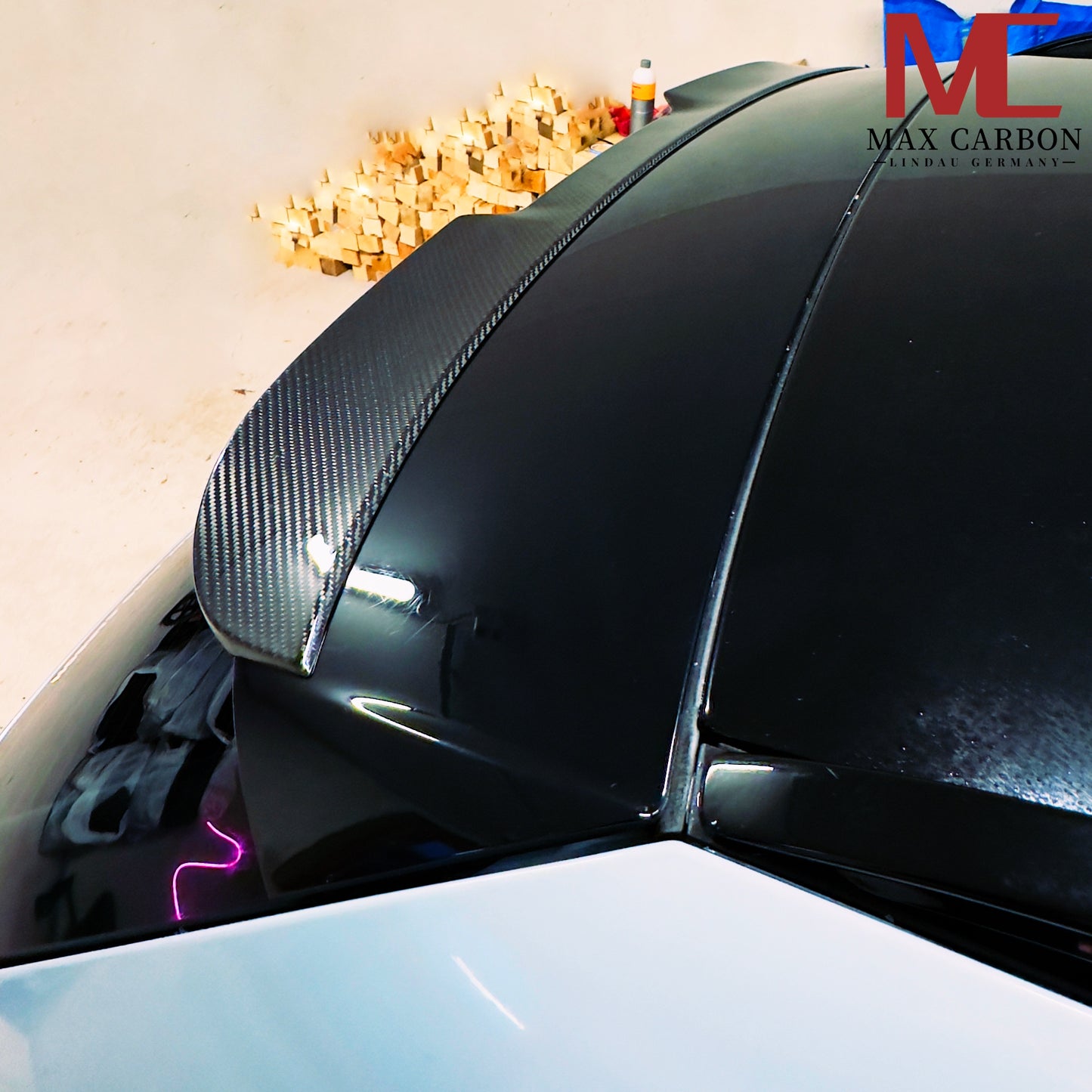 MAX CARBON Performance Dry Carbon Rear Spoiler for BMW M3 G81 Touring G21 M340i 