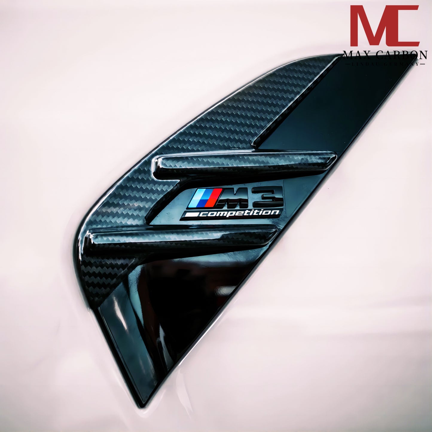 MAX CARBON Dry Carbon Trim Air Intake Fender for BMW M3 G80 G81 M4 G82 G83