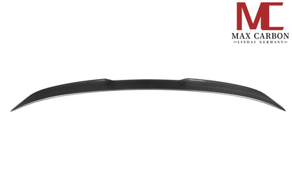 MAX CARBON Dry Carbon Prepreg Sport Rear Large Spoiler Lip for BMW 3 Series G20 M3 G80 OEM Style