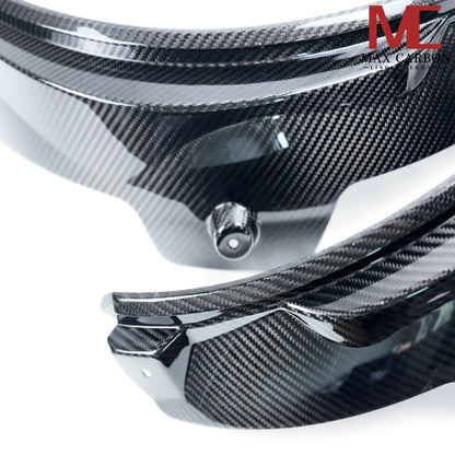 MAX CARBON Performance real carbon rear wheel protection wheel arch cover fits BMW M3 G80 G81 