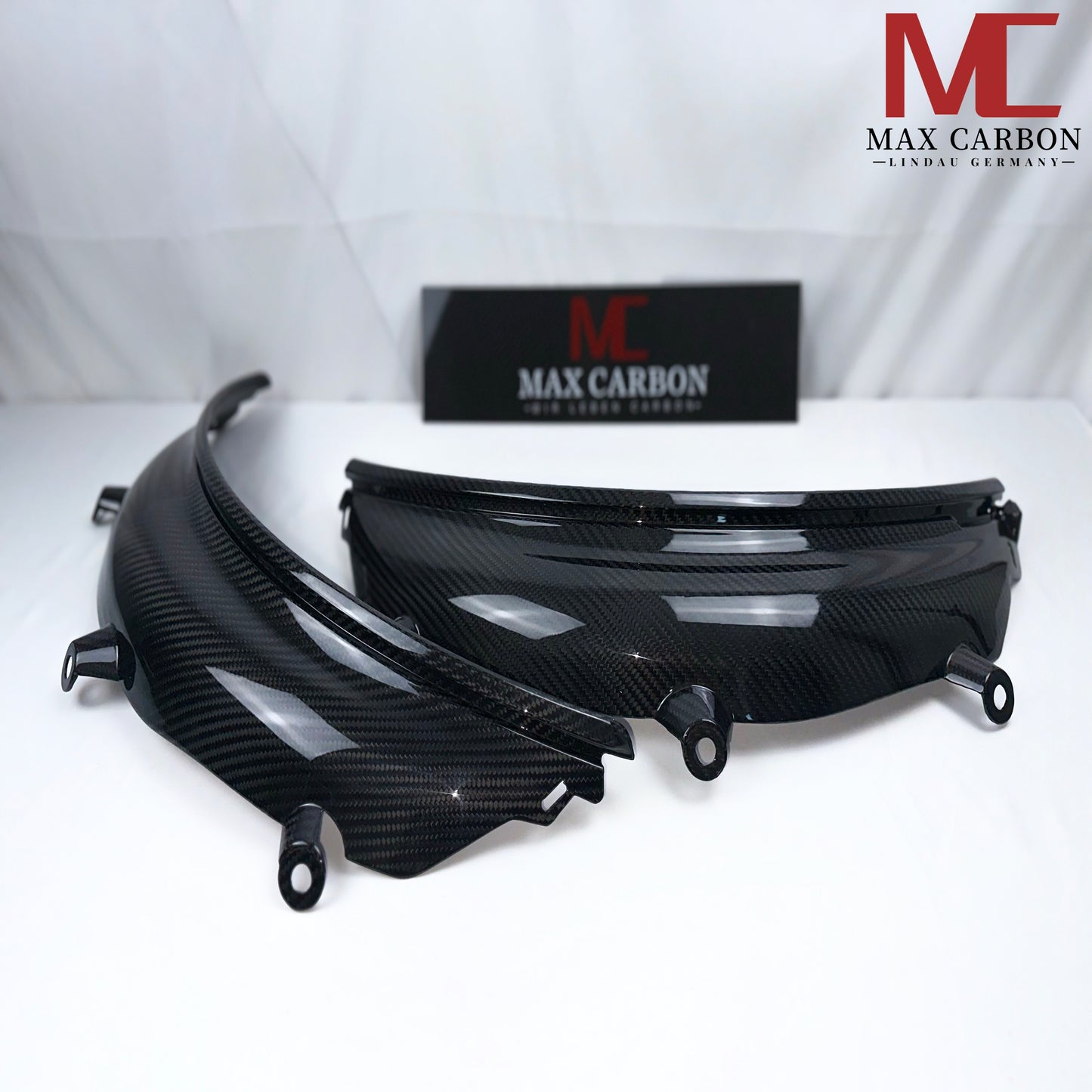 MAX CARBON Performance real carbon rear wheel protection wheel arch cover fits BMW M3 G80 G81 
