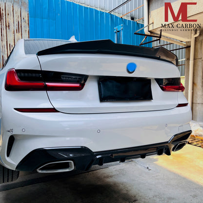 MAX CARBON Dry Carbon Prepreg Sport Rear Large Spoiler Lip for BMW M4 G82 4 Series G22 VP Style