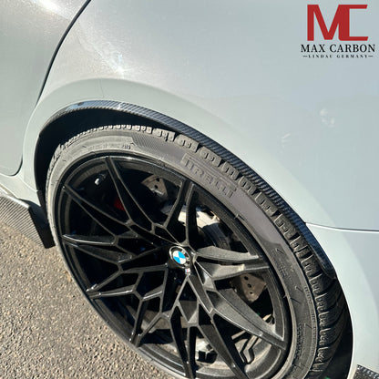 MAX CARBON Performance real carbon rear wheel protection wheel arch cover fits BMW M3 G80 G81 
