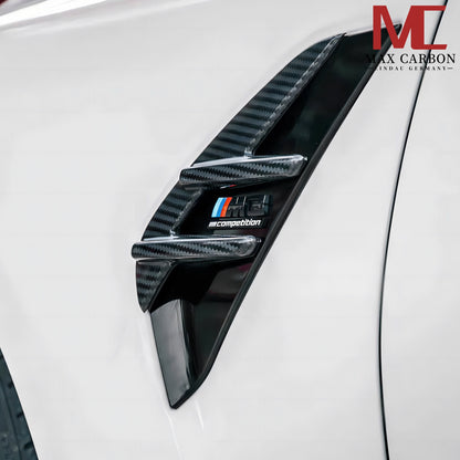 MAX CARBON Dry Carbon Trim Air Intake Fender for BMW M3 G80 G81 M4 G82 G83