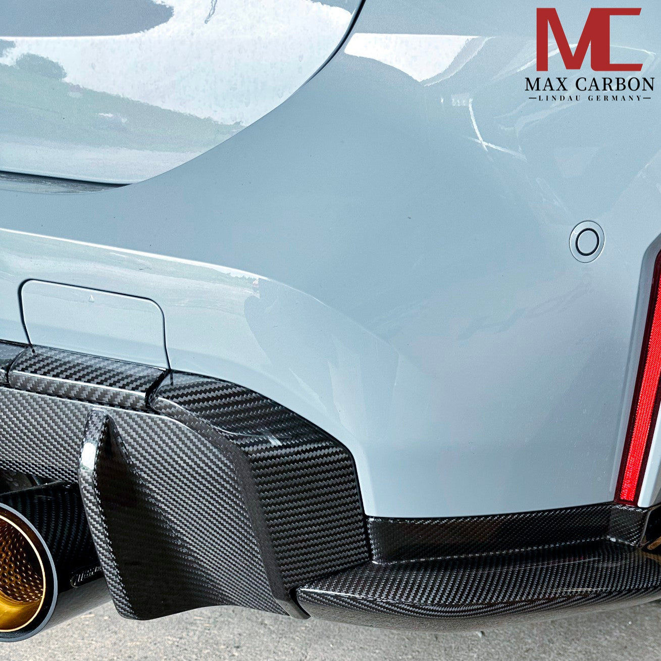 MAX CARBON Performance Diffuser Rear Bumper Replacement for BMW G80 G81 M3 G82 G83 M4 