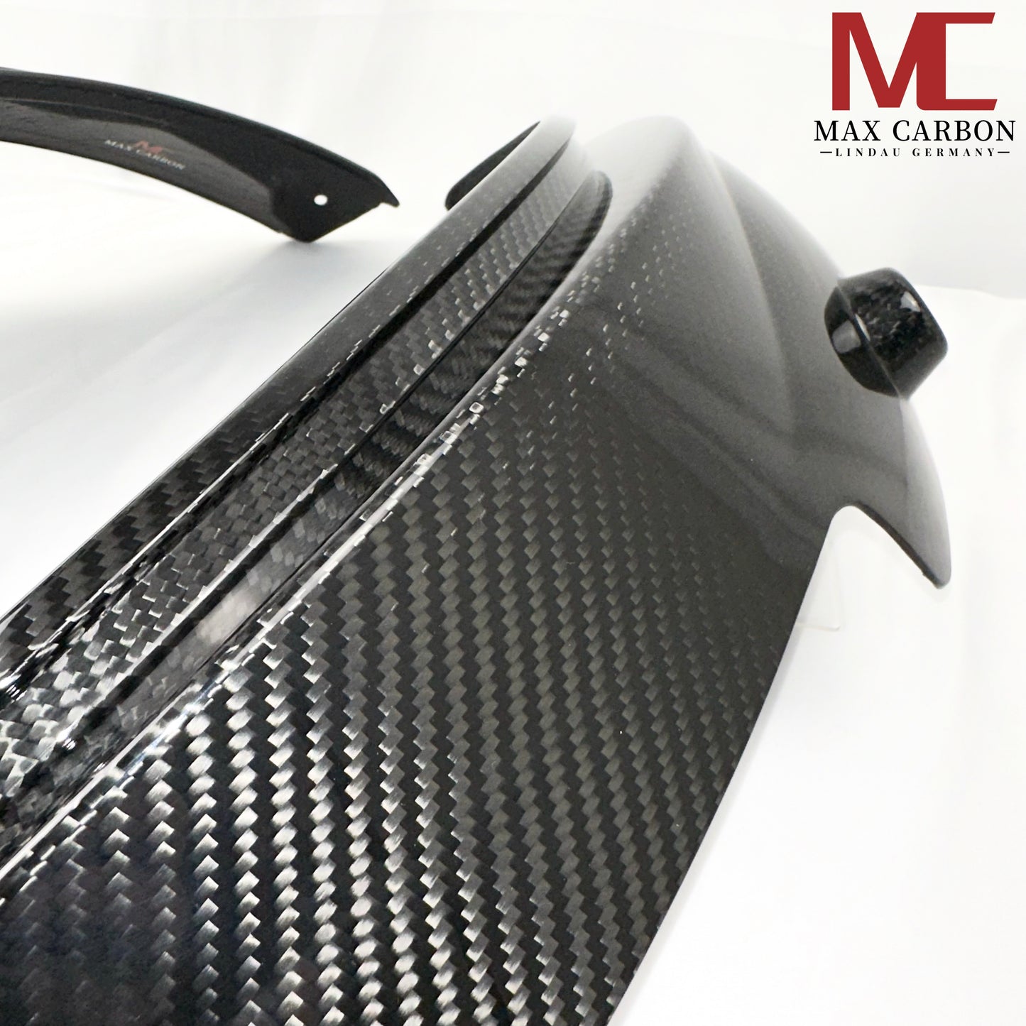 MAX CARBON Performance Real Carbon Front Wheel Protector Wheel House Cover fits for BMW M3 G80 G81 