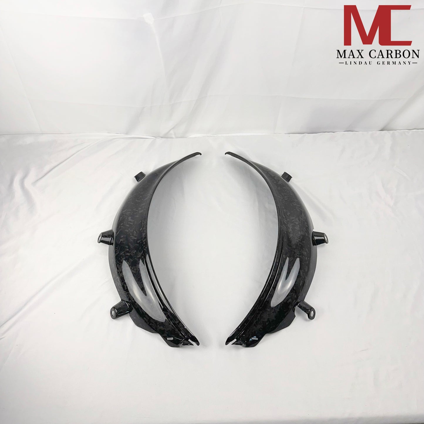 MAX CARBON DRY CARBON front wheel guard rear wheel guard wheel house preparation set covers suitable for BMW M3 G80 G81 