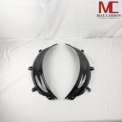 MAX CARBON DRY CARBON front wheel guard rear wheel guard wheel house preparation set covers suitable for BMW M3 G80 G81 