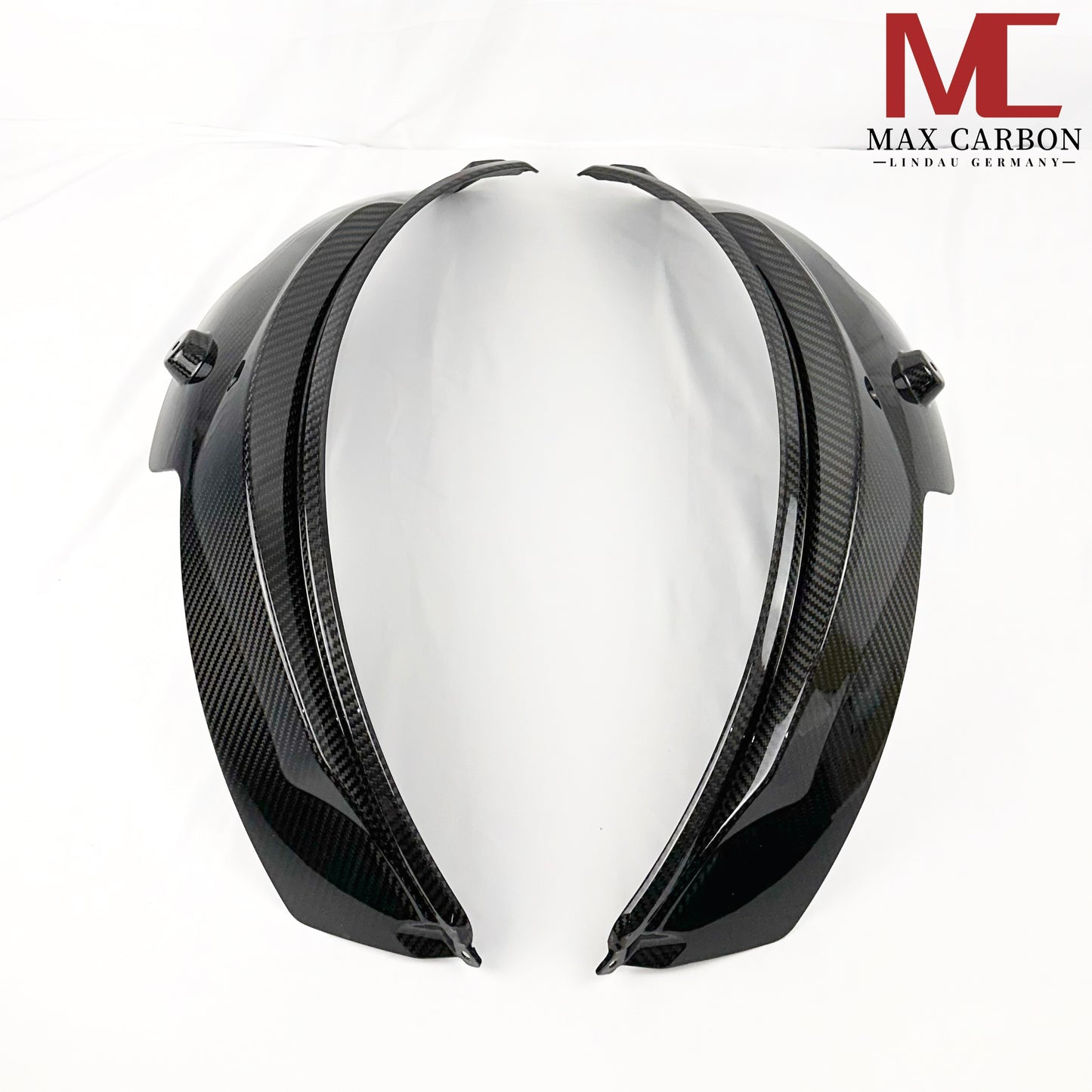 MAX CARBON Performance Real Carbon Front Wheel Protector Wheel House Cover fits for BMW M3 G80 G81 