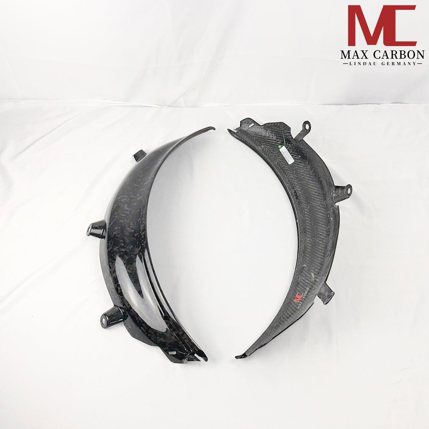 MAX CARBON Performance real carbon rear wheel protection wheel arch cover fits BMW M3 G80 G81 