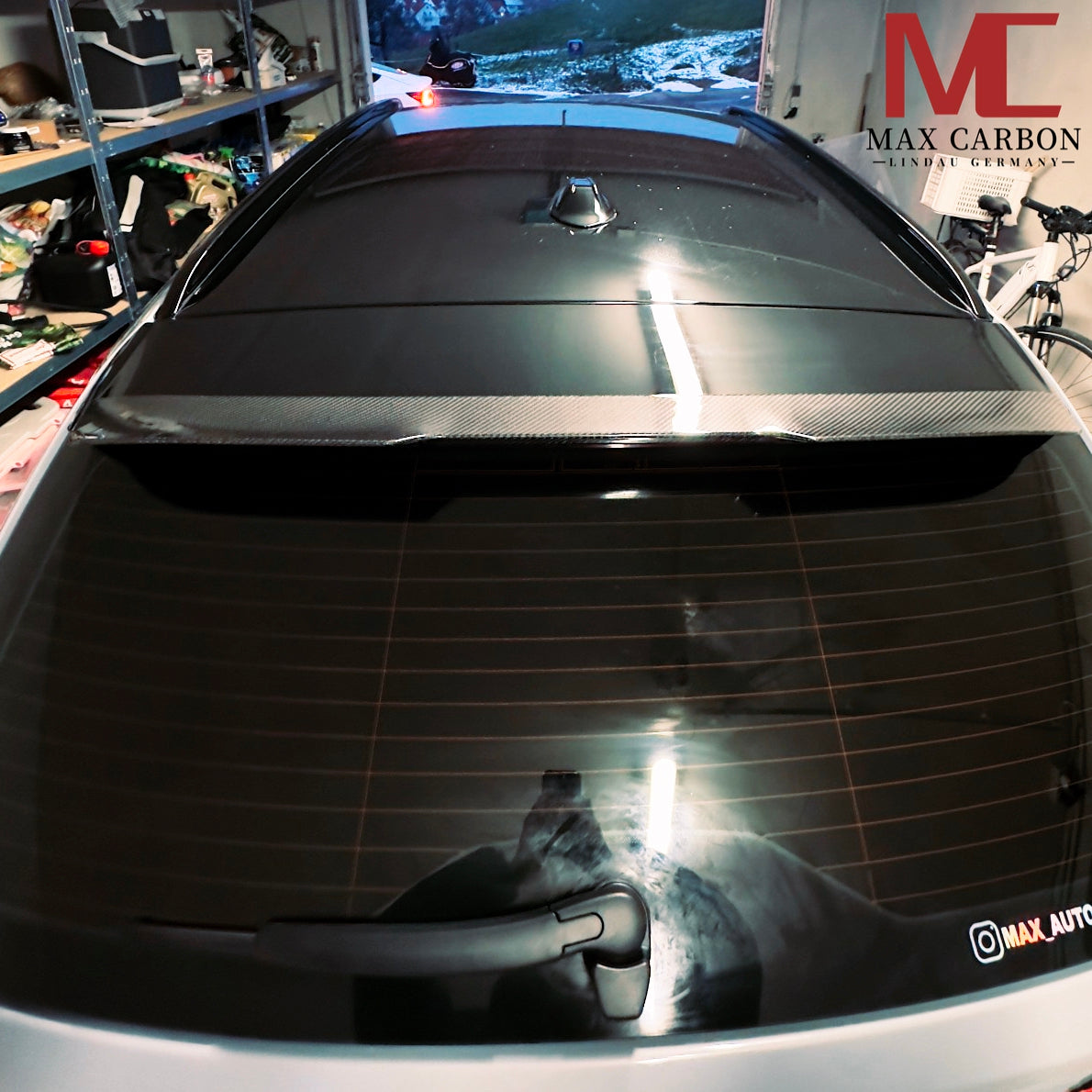 MAX CARBON Performance Dry Carbon Rear Spoiler for BMW M3 G81 Touring G21 M340i 