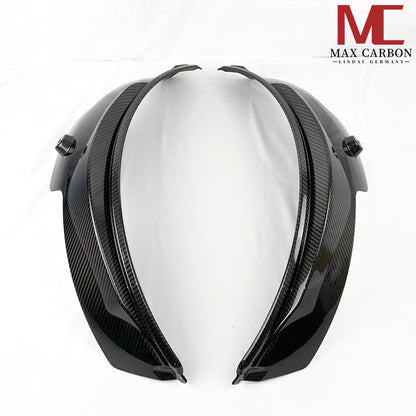 MAX CARBON Performance Real Carbon Front Wheel Protector Wheel House Cover fits for BMW M3 G80 G81 
