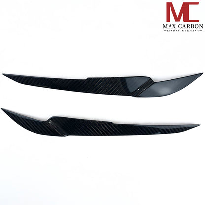MAX CARBON DRY CARBON Prepreg Headlight Eyelids fits for BMW M3 M4 G80 G81 G82 G83