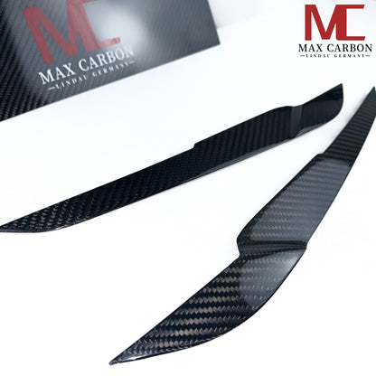 MAX CARBON DRY CARBON Prepreg Headlight Eyelids fits for BMW M3 M4 G80 G81 G82 G83