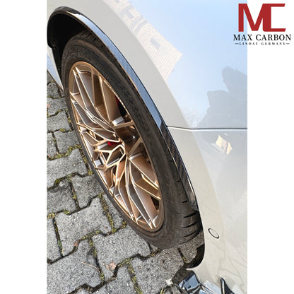 MAX CARBON Performance Real Carbon Front Wheel Protector Wheel House Cover fits for BMW M3 G80 G81 