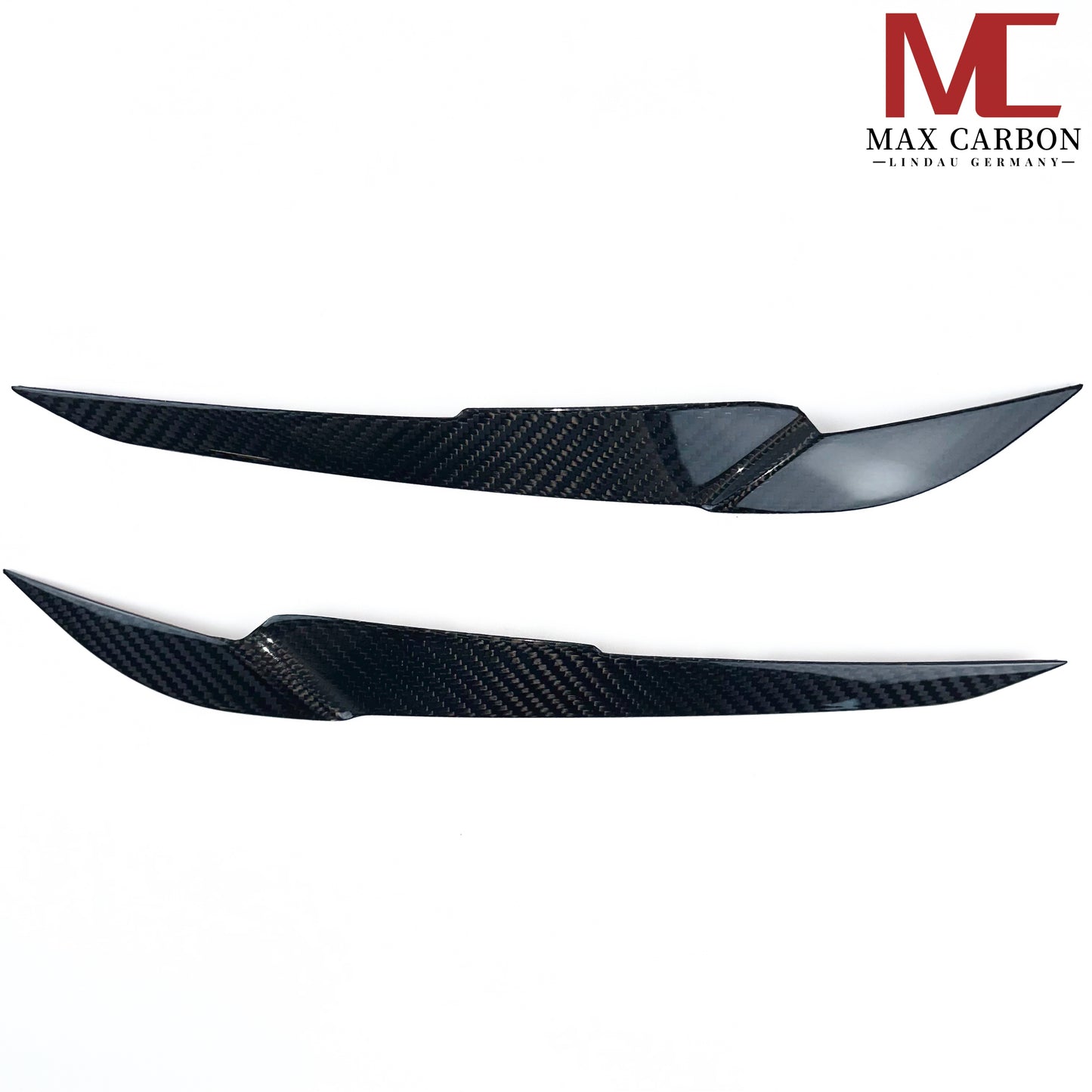 MAX CARBON DRY CARBON Prepreg Headlight Eyelids fits for BMW M3 M4 G80 G81 G82 G83