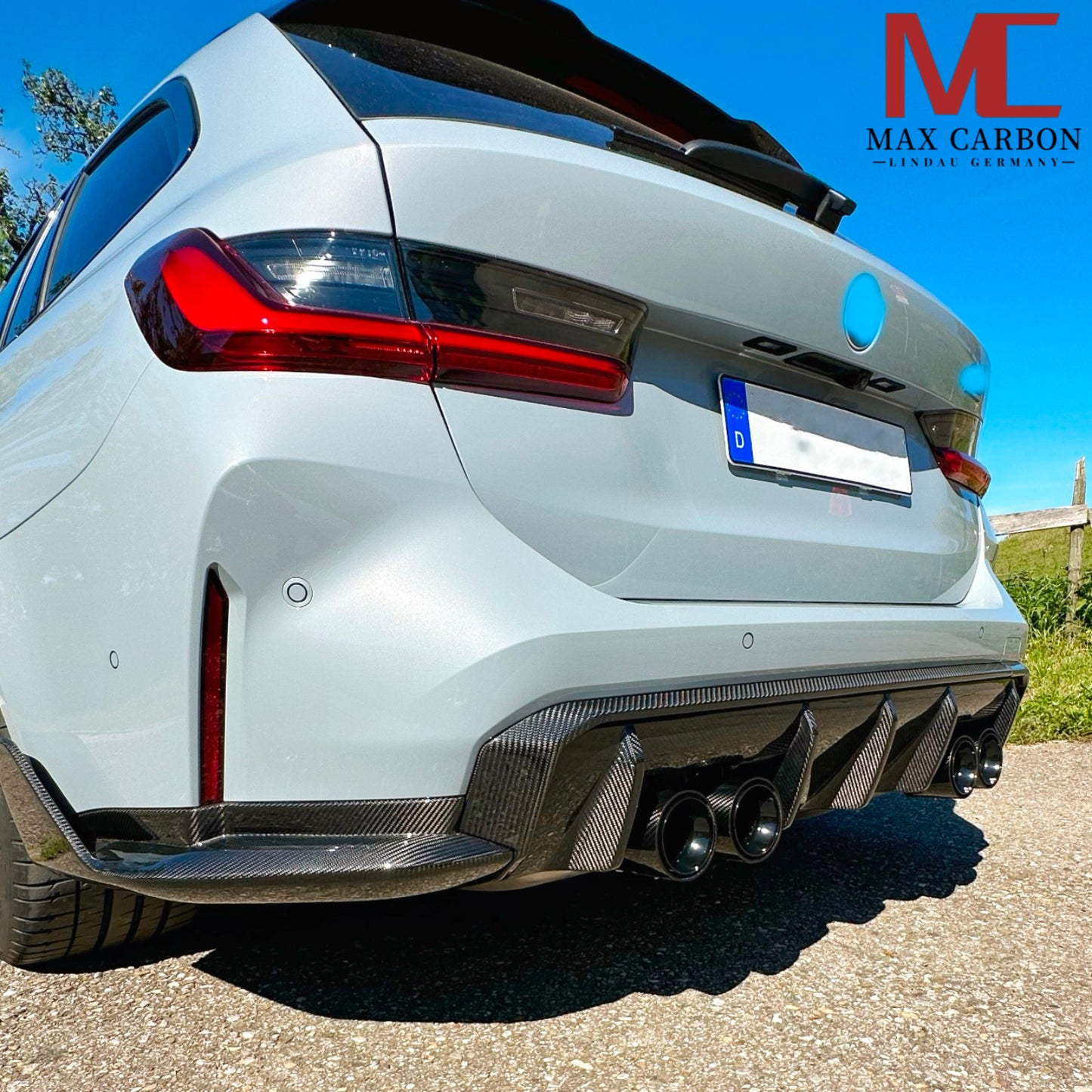 MAX CARBON Performance Rear Winglet Replacement for BMW G80 G81 M3 G82 G83 M4 of your choice 