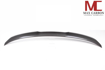 MAX CARBON Dry Carbon Prepreg Sport Rear Large Spoiler Lip for BMW 3 Series G20 M3 G80 OEM Style