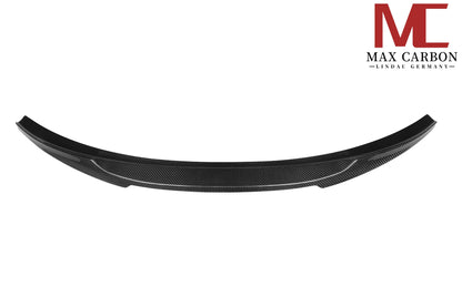 MAX CARBON Dry Carbon Prepreg Sport Rear Large Spoiler Lip for BMW M4 G82 4 Series G22 V4 Style